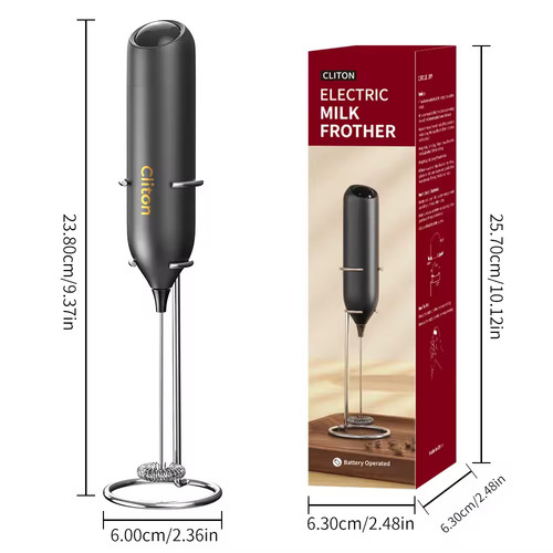Electric milk frother handheld - electric,